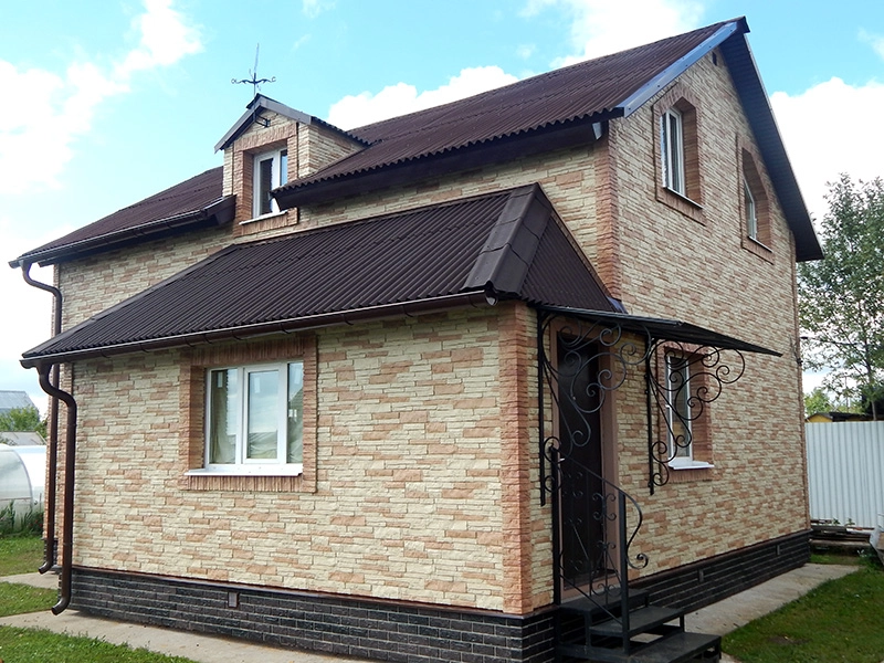 Преимущества наружной отделки из панелей
